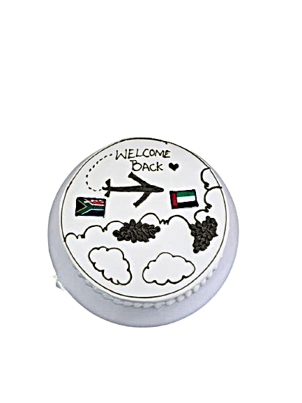 كعكة الترحيب بالعودة