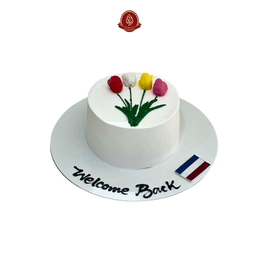 Tulip Flower Design Cake | Abu Dhabi & UAE Delivery