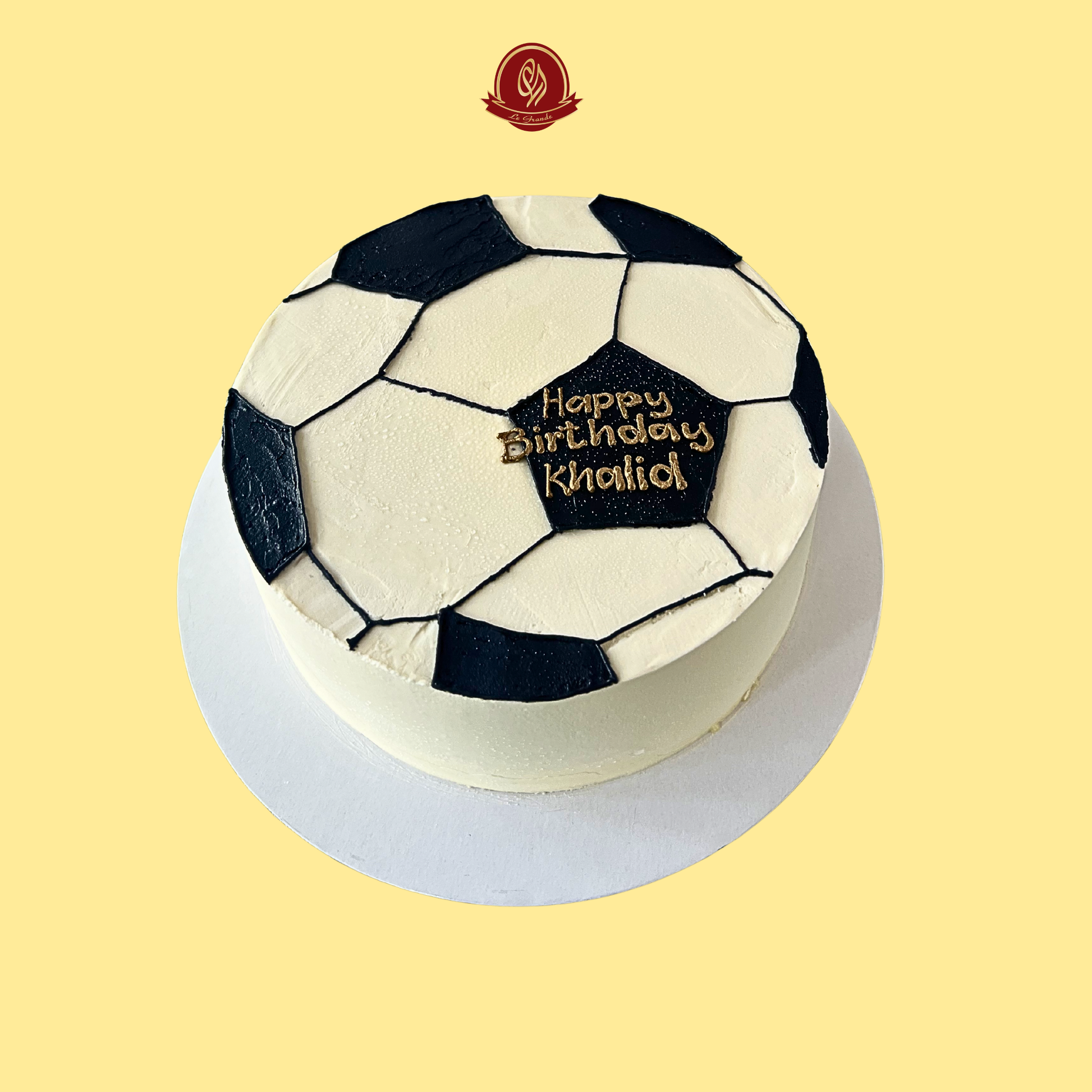 Soccer Ball Birthday Cake - Abu Dhabi in Abu Dhabi | Birthday Cakes – Adults Delivery UAE – Legrandeuae