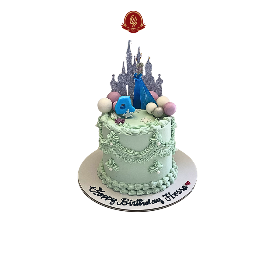 Elsa Frozen Castle Cake Abu Dhabi