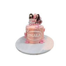 Pink Princess Barbie Birthday Cake with Customize - Abu Dhabi in Abu Dhabi | Birthday cakes - Children Delivery UAE – Legrandeuae