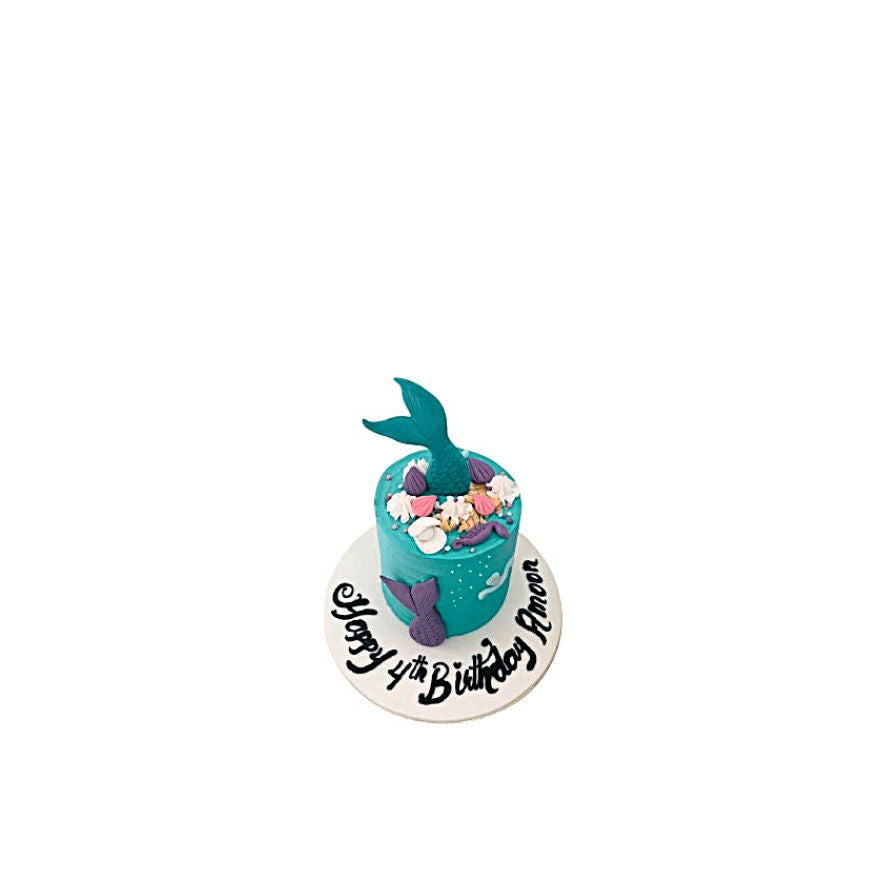 Mermaid Tail Cake – Kids Birthday Cake Abu Dhabi in Abu Dhabi | Mermaid theme cakes Delivery UAE – Legrandeuae