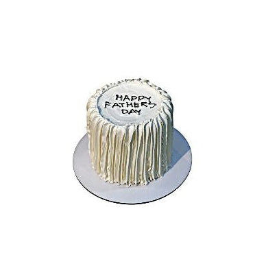 Cylindrical Father’s Day Cake with Vertical Textured Design – Modern Elegant Dad Cake | Abu Dhabi & UAE Delivery in Abu Dhabi | Fathers day Delivery UAE – Legrandeuae