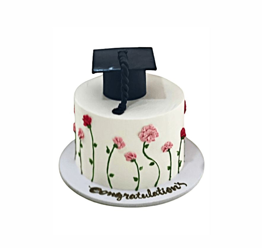 Petal to the Metal Graduation Cake – Abu Dhabi in Abu Dhabi | Graduation Cakes Delivery UAE – Legrandeuae