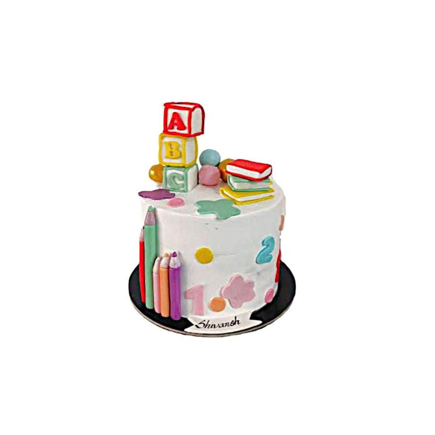 Welcome Back to School Cake – Fun School Theme Cake for Students & Teachers | Abu Dhabi & UAE Delivery in Abu Dhabi | Back to School Cakes Delivery UAE – Legrandeuae