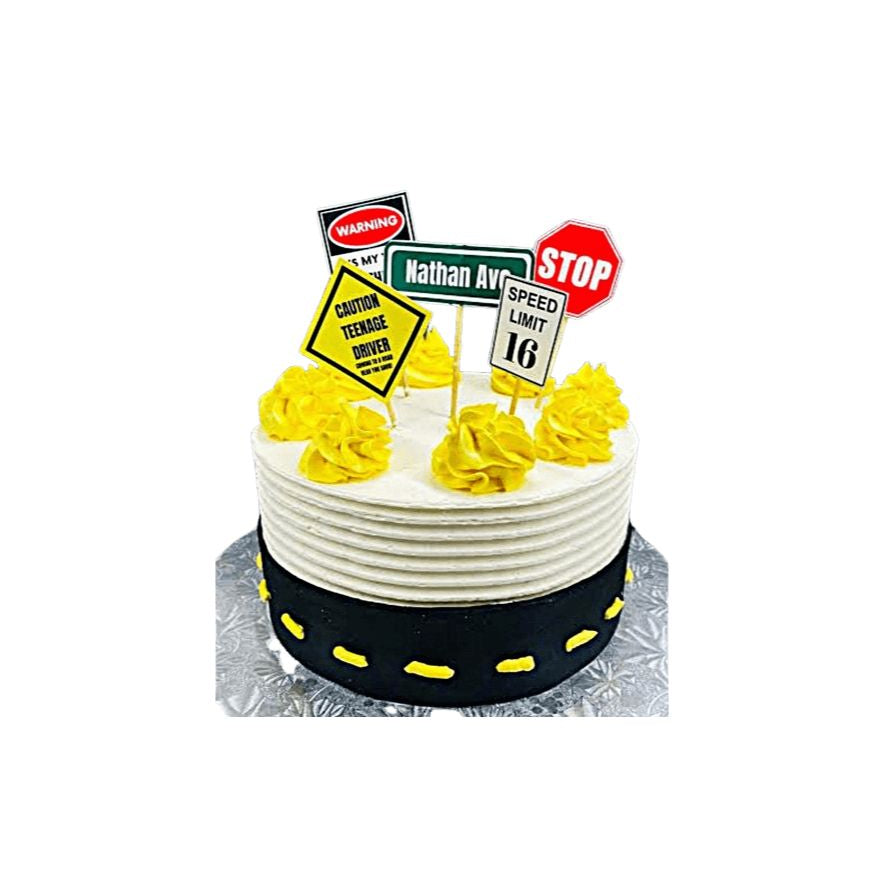 Journey Begins License Cake – Abu Dhabi Celebration in Abu Dhabi | New license cakes Delivery UAE – Legrandeuae