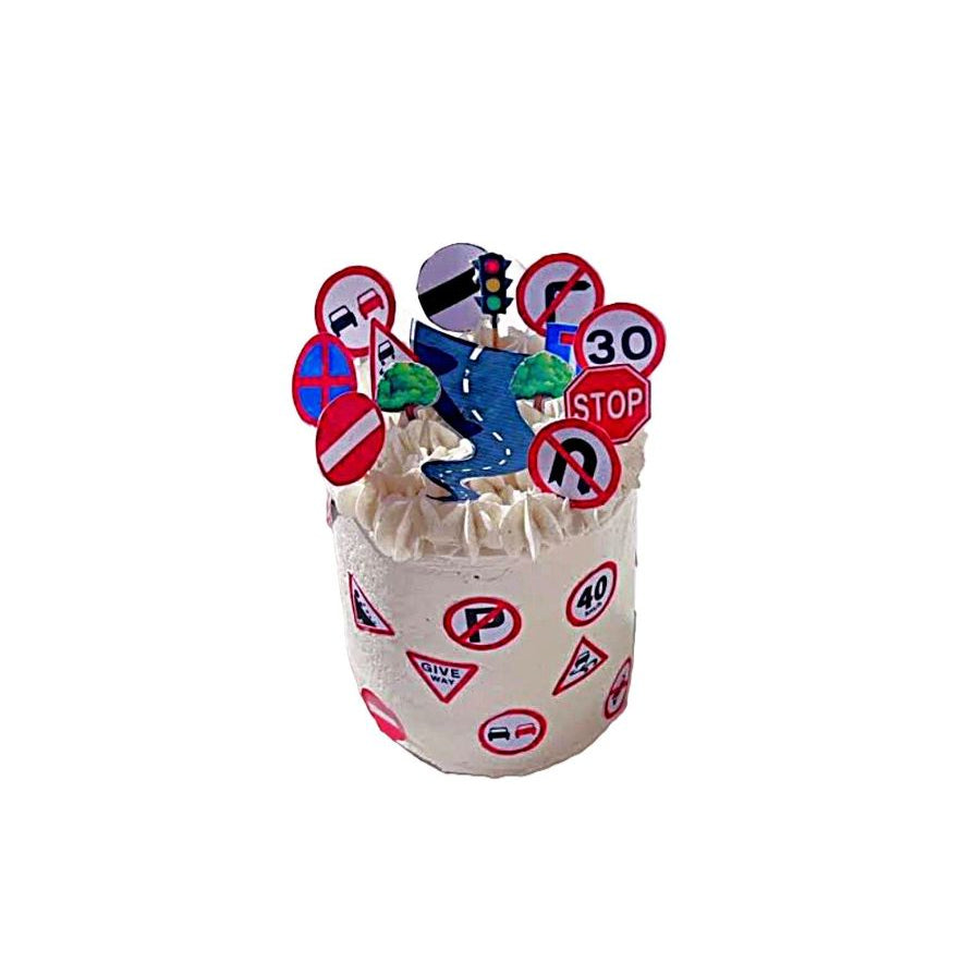 Keys to the Future License Cake – Abu Dhabi Celebration in Abu Dhabi | New license cakes Delivery UAE – Legrandeuae