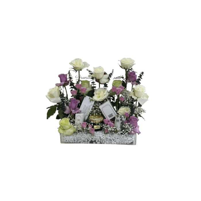 Get Well Soon Multi-colour Flower Arrangement - Abu Dhabi in Abu Dhabi | Delivery UAE – Legrandeuae