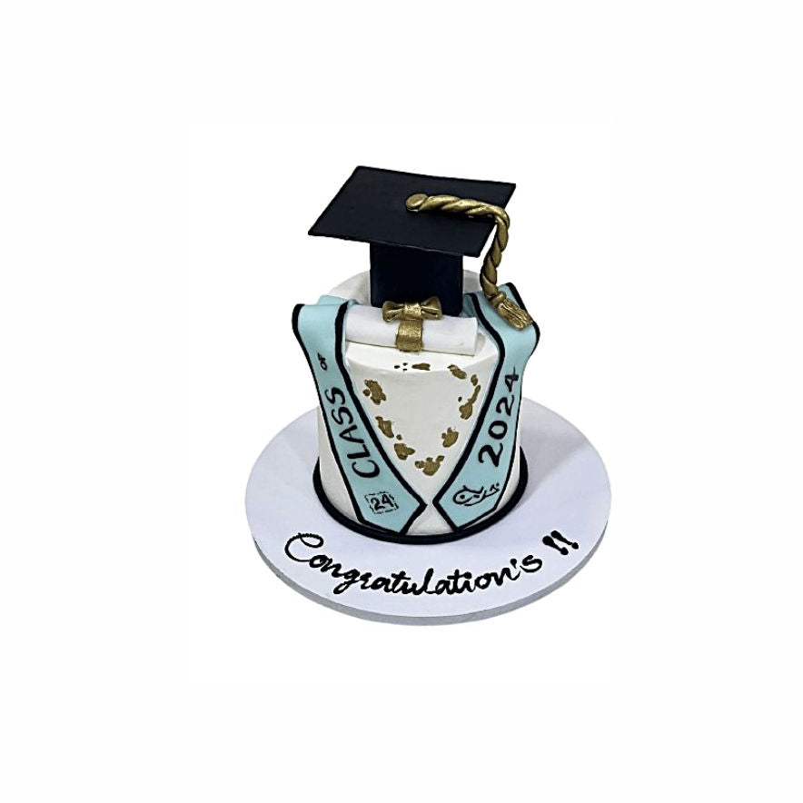 Tassel Was Worth the Hassle Graduation Cake – Abu Dhabi in Abu Dhabi | Graduation Cakes Delivery UAE – Legrandeuae