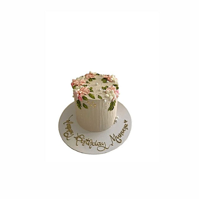 Trunk Shape Floral Birthday Cake – Premium Designer Cake | Abu Dhabi & UAE Delivery in Abu Dhabi | Birthday Cakes – Adults Delivery UAE – Legrandeuae