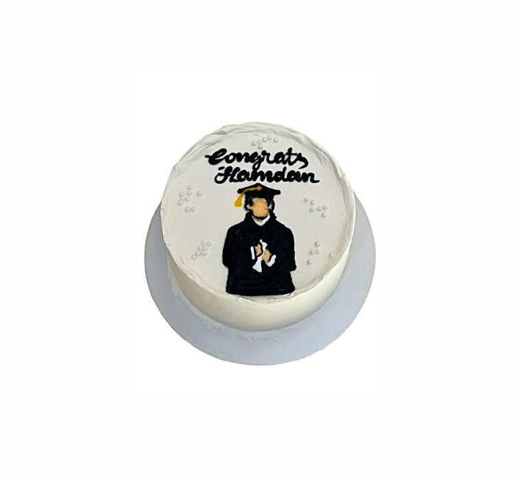 Next Chapter Begins Graduation Cake with Artwork – Abu Dhabi in Abu Dhabi | Graduations Cakes Delivery UAE – Legrandeuae