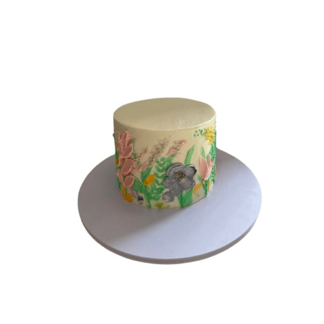 Artisanal Botanical Painted Birthday Cake- Abu Dhabi in Abu Dhabi | Birthday Cakes – Adults Delivery UAE – Legrandeuae