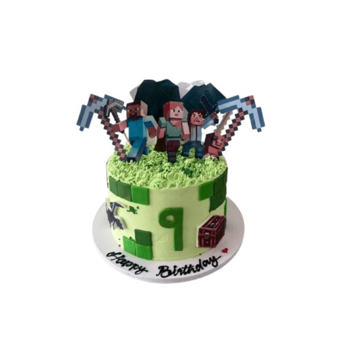 Roblox Theme Cakes in Abu Dhabi | Roblox Birthday Cake Delivery UAE – Legrande