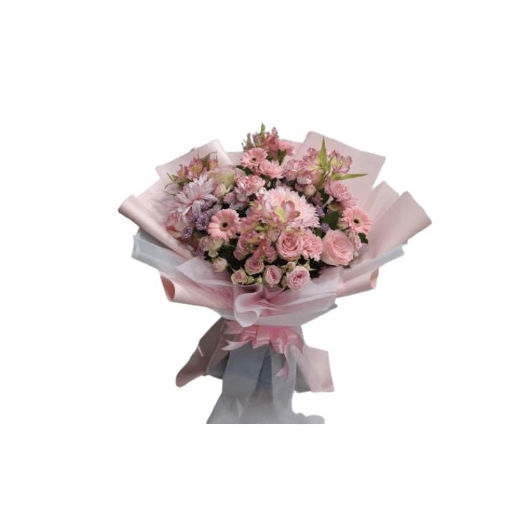 Luxury Blush Pink Bouquet - Abu Dhabi