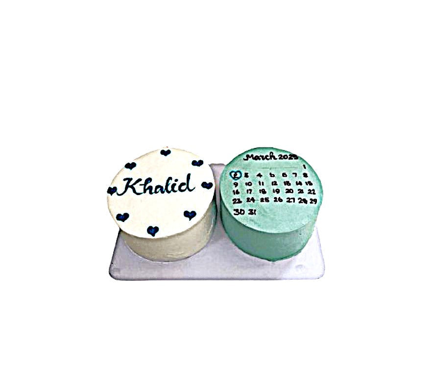 Calendar Birthday Cake