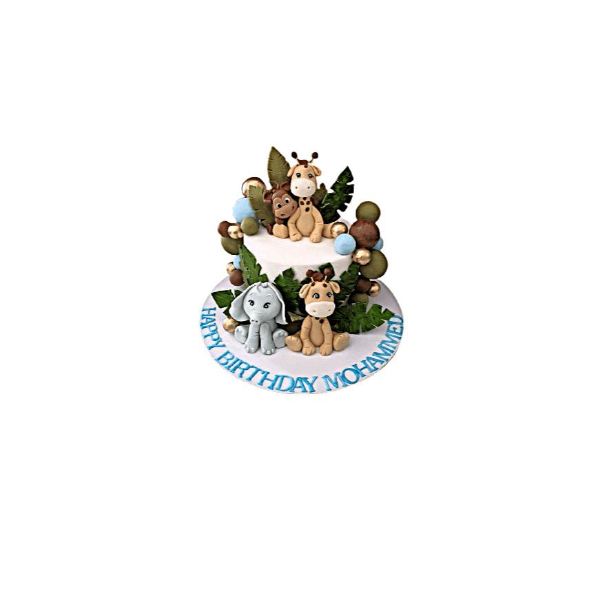 Jungle / Animal Cake in Abu Dhabi | Jungle / Animal theme cakes Delivery UAE – Legrandeuae