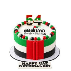 UAE National Day Anniversary Cake with Flag Colors - Abu Dhabi in Abu Dhabi | National Day cakes Delivery UAE – Legrandeuae