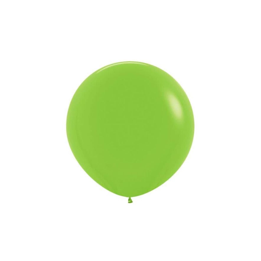 بالون هيليوم أخضر فاتح