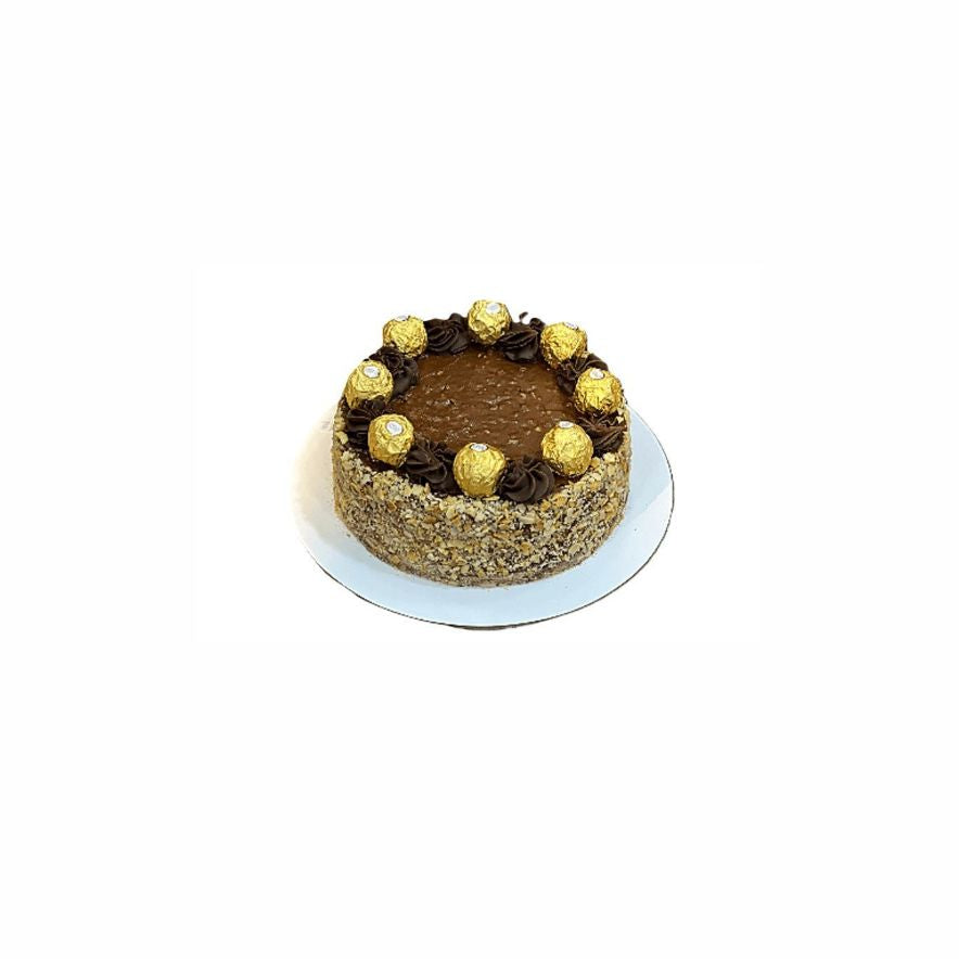 Ferrero Rocher Cake Medium Size – Hazelnut Chocolate Cake Abu Dhabi in Abu Dhabi | Cakes Delivery UAE – Legrandeuae