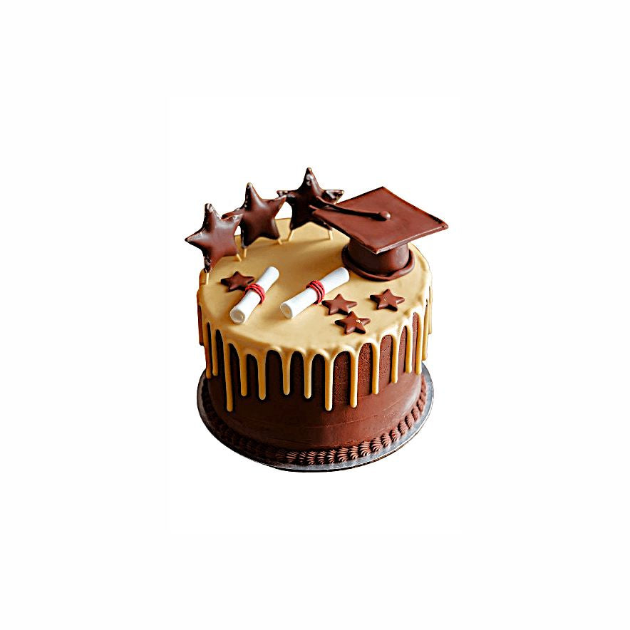 The Grad Crown Graduation Cake in Abu Dhabi | Graduation Cakes Delivery UAE – Legrandeuae
