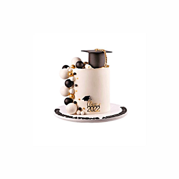 Learning Journey Graduation Cake with Balls – Abu Dhabi in Abu Dhabi | Graduations Cakes Delivery UAE – Legrandeuae