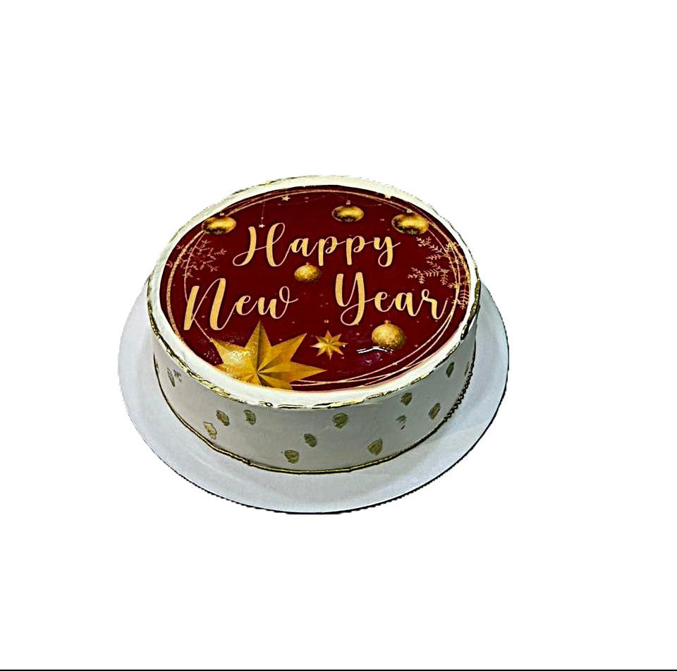 New Year Cake NY 12 in Abu Dhabi | New Year Cakes Delivery UAE – Legrandeuae