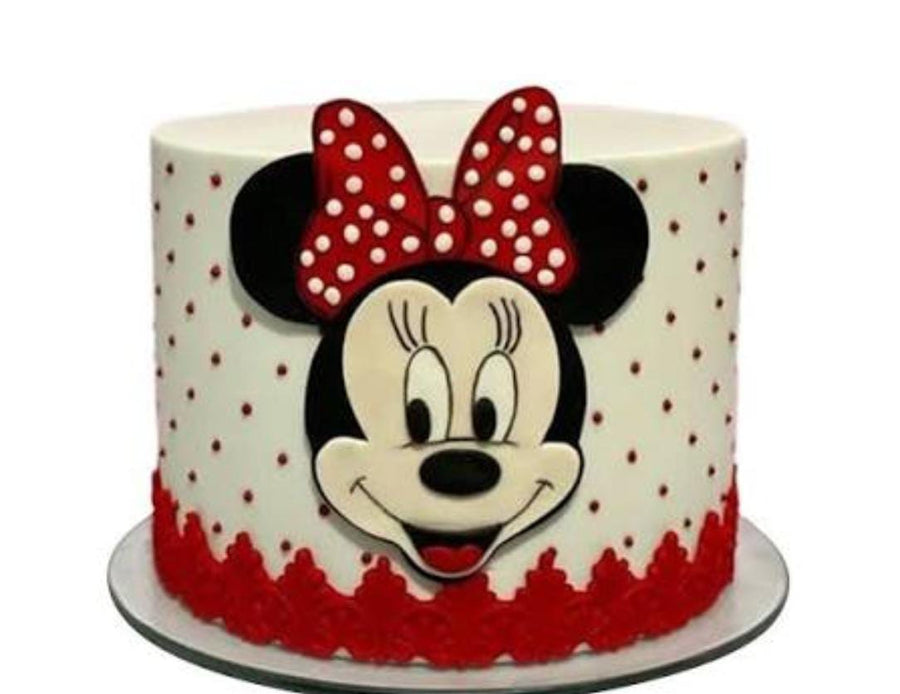 Minnie Mouse Theme Cake