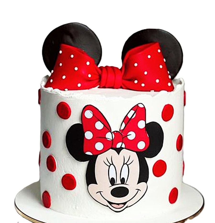 Minnie Mouse Theme Cake
