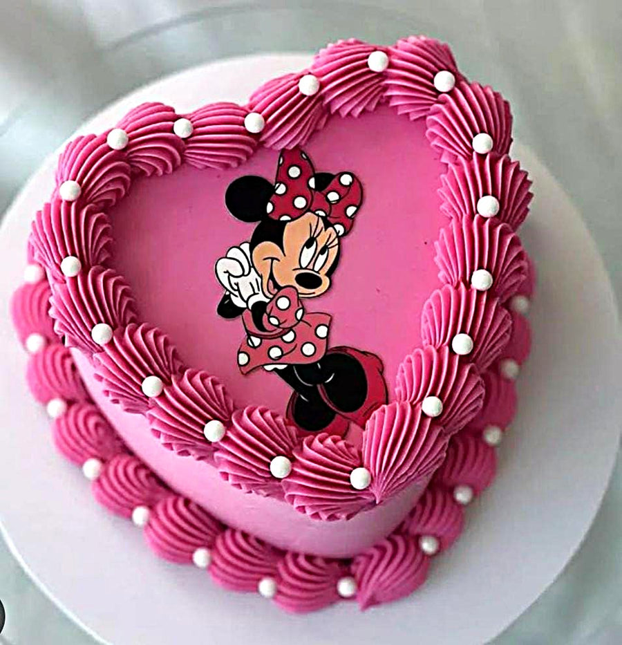Minnie Mouse Theme Cake