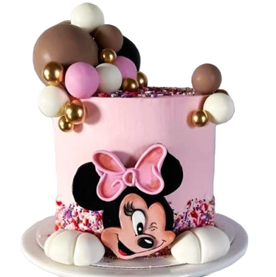 Minnie Mouse Theme Cake