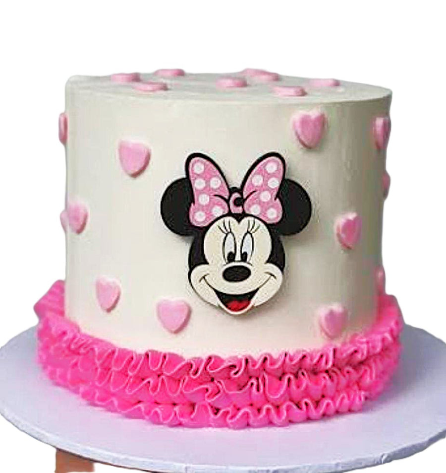Minnie Mouse Theme Cake