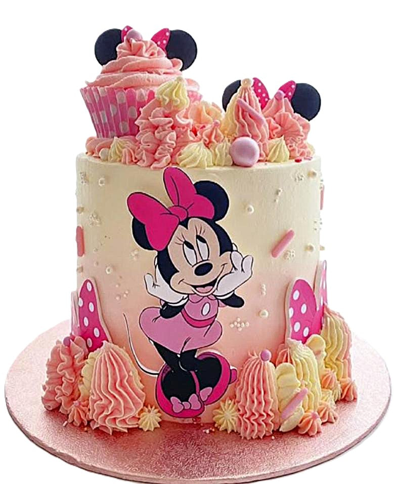 Minnie Mouse Theme Cake