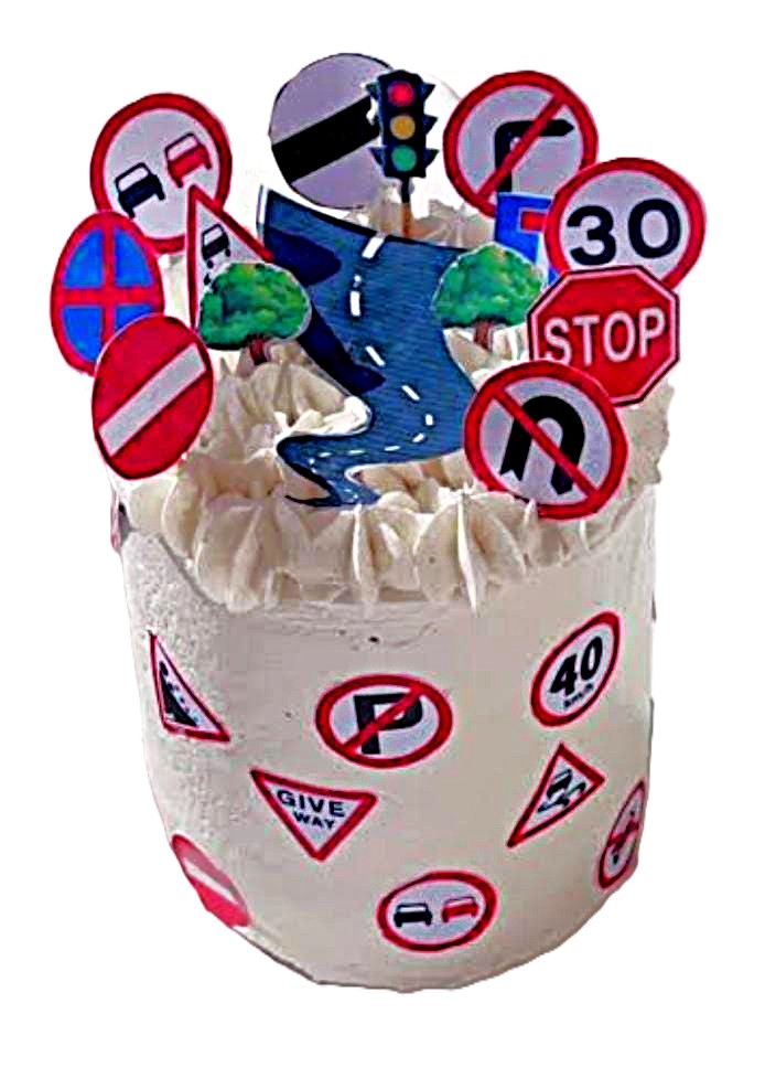 Keys to the Future New License Cake