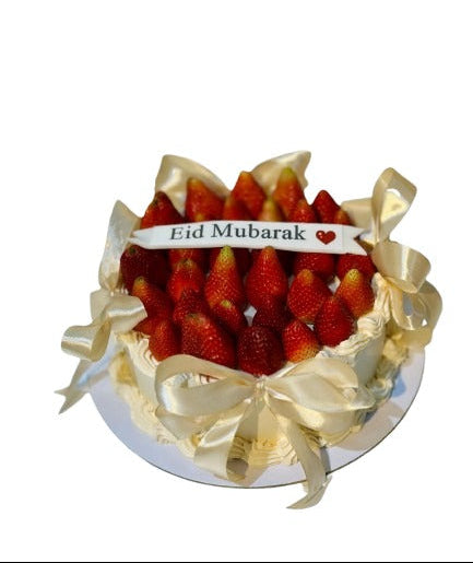 Strawberry Delight Eid Cake – Chocolate Cake Abu Dhabi in Abu Dhabi | Eid mubarak Delivery UAE – Legrandeuae