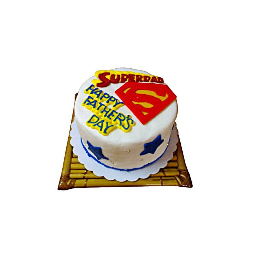 Super Dad Father’s Day Cake in Superman Theme – Hero Celebration Cake | Abu Dhabi & UAE Delivery in Abu Dhabi | Fathers day Delivery UAE – Legrandeuae