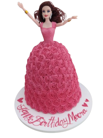 Princess Rosette Doll Cake – Princess Birthday Cake Abu Dhabi in Abu Dhabi | Disney / Princess theme cakes Delivery UAE – Legrandeuae