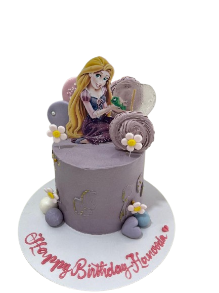 Rapunzel Fairytale Cake – Princess Birthday Cake Abu Dhabi in Abu Dhabi | Disney / Princess theme cakes Delivery UAE – Legrandeuae
