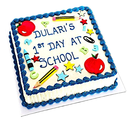 Back to School Cakes