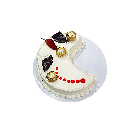 Golden Hilal Nutella Torte Eid Cake – Chocolate Cake Abu Dhabi in Abu Dhabi | Eid mubarak Delivery UAE – Legrandeuae