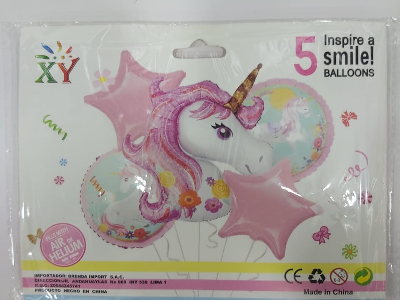 Unicorn Foil Helium Balloons Set – Party Decoration Abu Dhabi