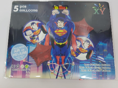 Superman Foil Helium Balloons – Party Decoration Abu Dhabi in Abu Dhabi | Helium balloons Delivery UAE – Legrandeuae