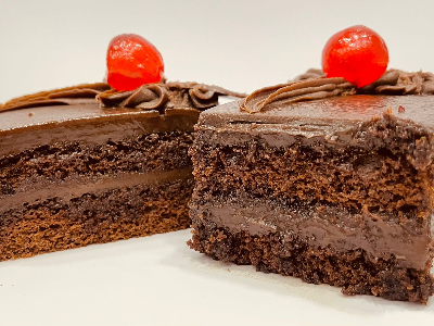 كيكة شرائح الشوكولاتة 6 قطع