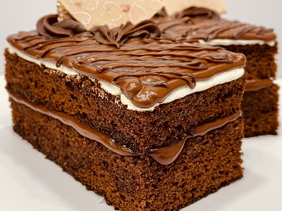 كيكة شرائح النوتيلا 6 قطع