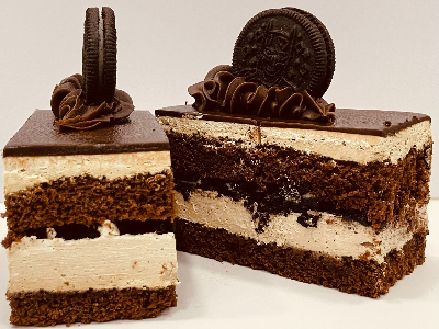 كيكة شرائح أوريو 6 قطع