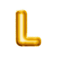 L Gold Alphabet Helium Balloon – Party Balloon Abu Dhabi in Abu Dhabi | Balloons Delivery UAE – Legrandeuae
