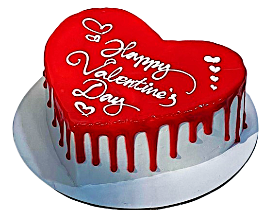 Valentine's Day Cake VD 2 in Abu Dhabi | valentines cake and flowers Delivery UAE – Legrandeuae