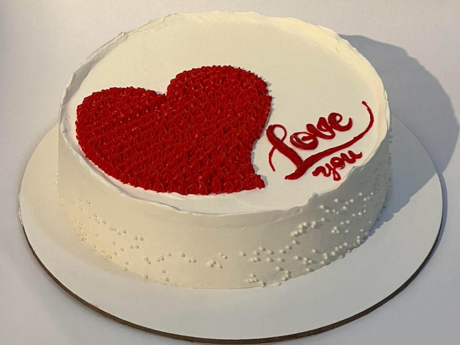 Valentine's Day Cake VD 14 in Abu Dhabi | valentines cake and flowers Delivery UAE – Legrandeuae