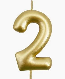 شمعة ذهبية رقم 2